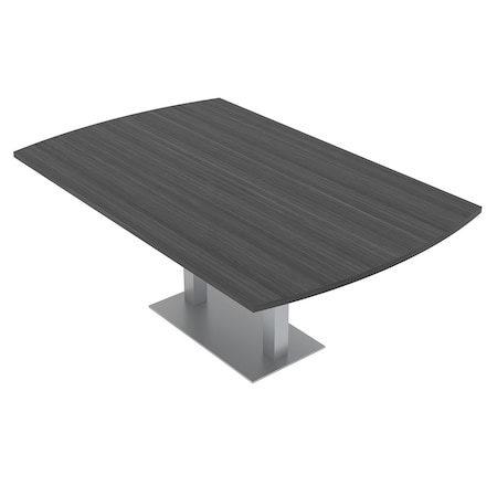 Skutchi Designs 45.25 in W, 71.5 in L, 29 in H, Engineered Wood Top, Grey HAR-AREC-46X72-DOU-ASIANNIGHT